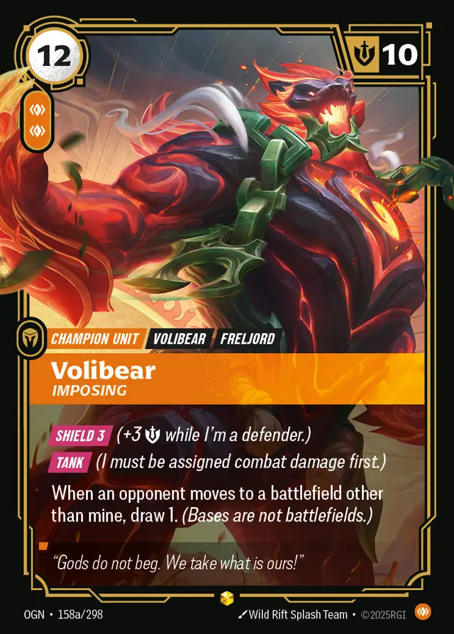 Volibear, Imposing