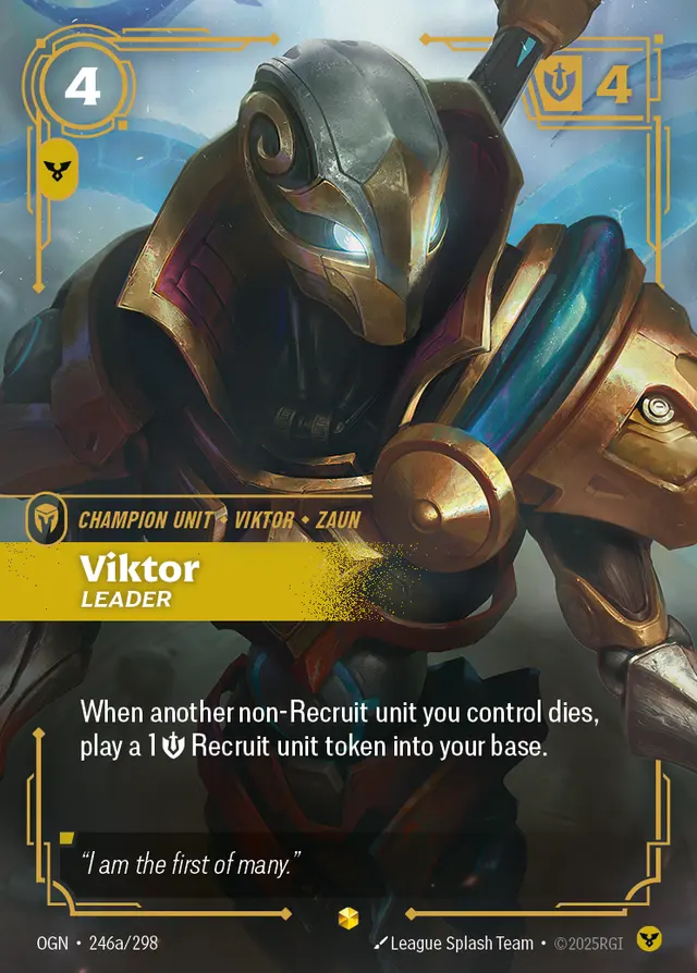 Viktor, Leader