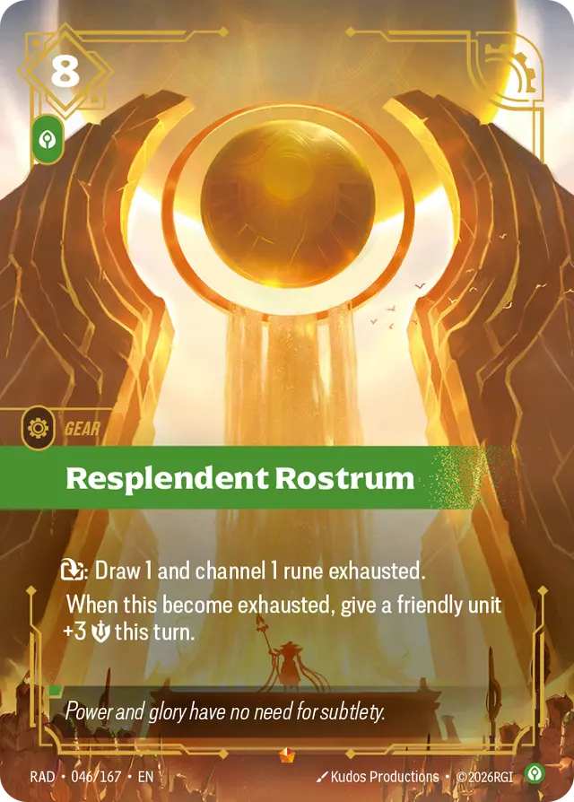 Resplendent Rostrum