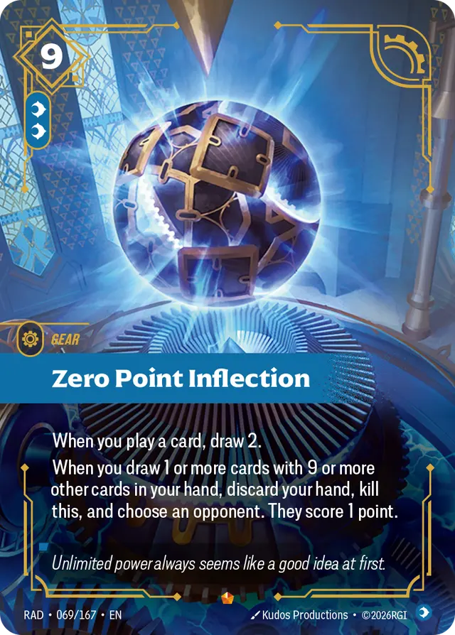 Zero Point Inflection