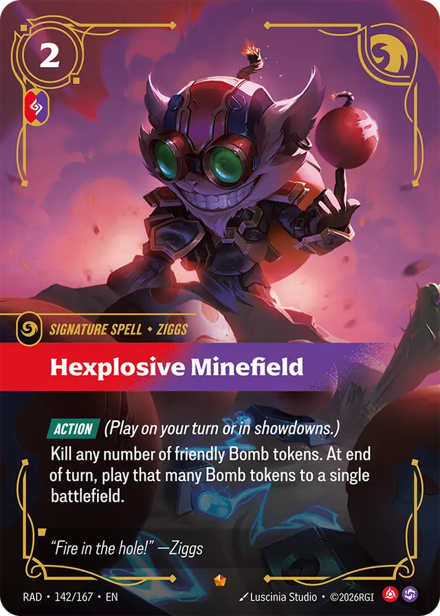 Hexplosive Minefield