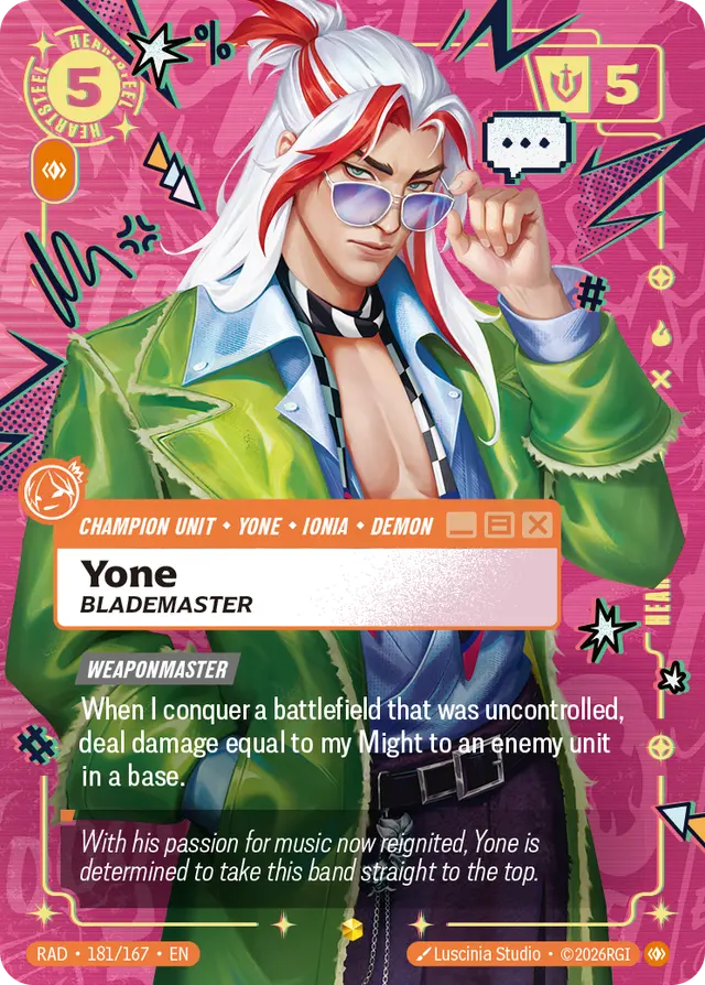 Yone, Blademaster