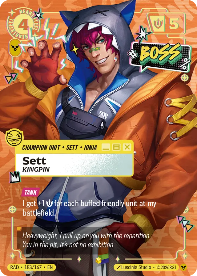 Sett, Kingpin
