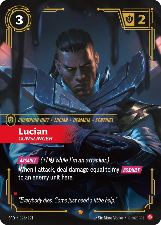 Lucian, Gunslinger