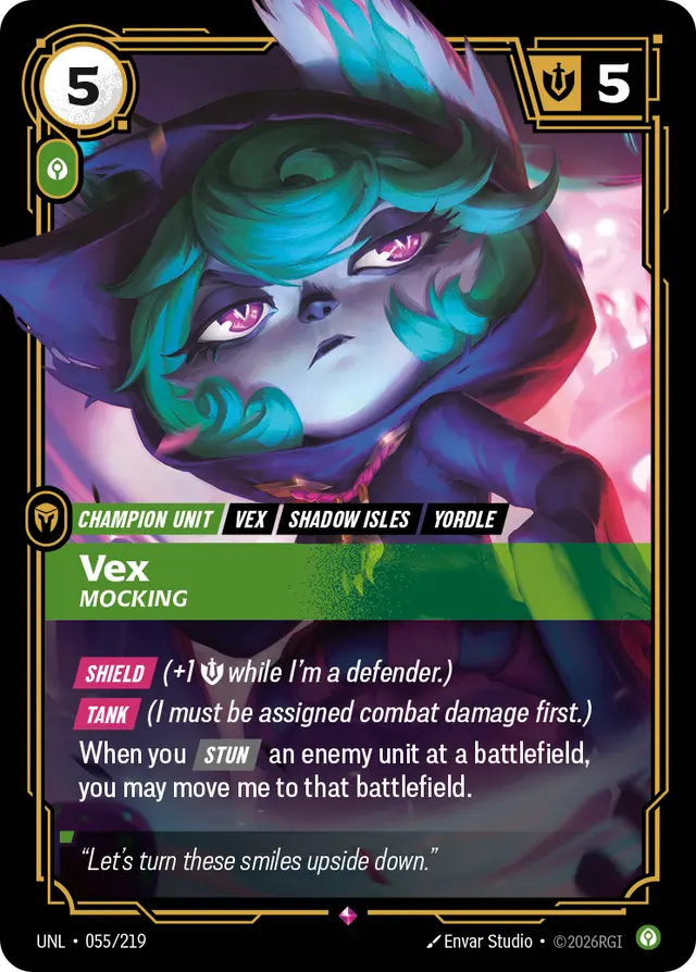 Vex, Mocking